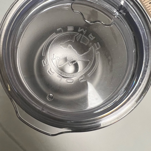 POLAR CAMEL 12ozINSULATED STEMLESS WINE CUP. BLACK MONOGRAMMED “POPS” - Picture 2 of 5